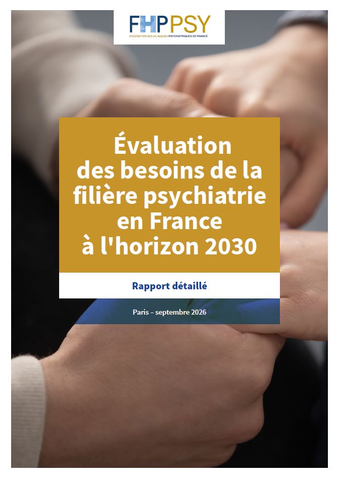 Etude 09-2026 - Évaluation des besoins de la filière psychiatrie en France à l'horizon 2030